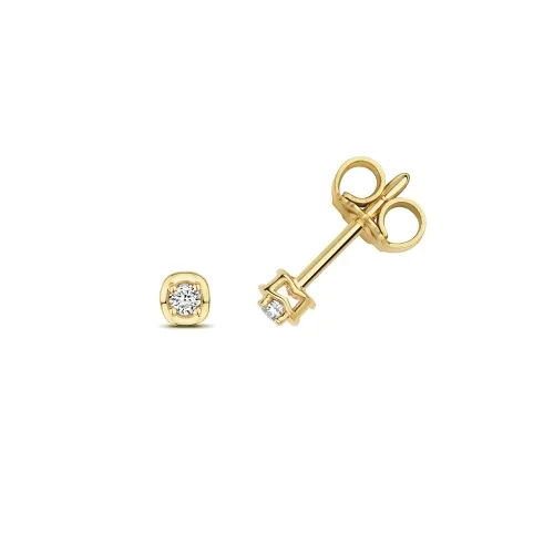 Diamond Earring Studs 0.06ct